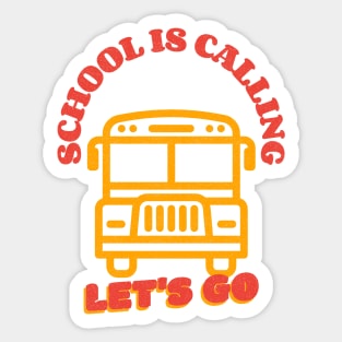 Back To School Sticker